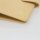 LOUIS VUITTON Epi Agenda MM Day Planner Cover Vanilla R2004A LV Auth 163109-14
