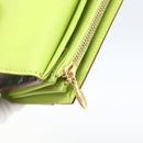 LOUIS VUITTON Multicolor Portefeuille Sarah Wallet Black M­93748 LV Auth 163111-9