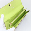 LOUIS VUITTON Multicolor Portefeuille Sarah Wallet Black M­93748 LV Auth 163111-8