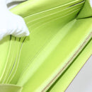 LOUIS VUITTON Multicolor Portefeuille Sarah Wallet Black M­93748 LV Auth 163111-11