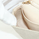 FENDI Zucca Canvas Micro Bucket Charm Multicolor Gold Auth 163112SAM-20