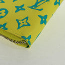 LOUIS VUITTON Playground Zippy Wallet Vertical Wallet Yellow M82005 Auth 163113SAM-16