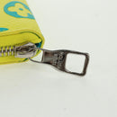 LOUIS VUITTON Playground Zippy Wallet Vertical Wallet Yellow M82005 Auth 163113SAM-8