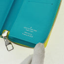 LOUIS VUITTON Playground Zippy Wallet Vertical Wallet Yellow M82005 Auth 163113SAM-20