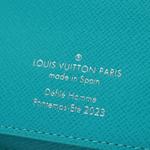 LOUIS VUITTON Playground Zippy Wallet Vertical Wallet Yellow M82005 Auth 163113SAM