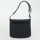 GUCCI Shoulder Bag Leather 2 Set Black Auth 163116-11