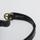 GUCCI Shoulder Bag Leather 2 Set Black Auth 163116-14