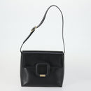 GUCCI Shoulder Bag Leather 2 Set Black Auth 163116-2