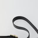 GUCCI Shoulder Bag Leather 2 Set Black Auth 163116-6