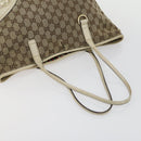 GUCCI GG Canvas GG Micro Supreme Bamboo Bag Leather PVC 4 Set Black Auth 163118-11