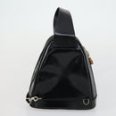 GUCCI GG Canvas GG Micro Supreme Bamboo Bag Leather PVC 4 Set Black Auth 163118-21