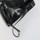 GUCCI GG Canvas GG Micro Supreme Bamboo Bag Leather PVC 4 Set Black Auth 163118-23