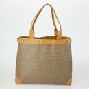 GUCCI GG Canvas GG Micro Supreme Bamboo Bag Leather PVC 4 Set Black Auth 163118-3