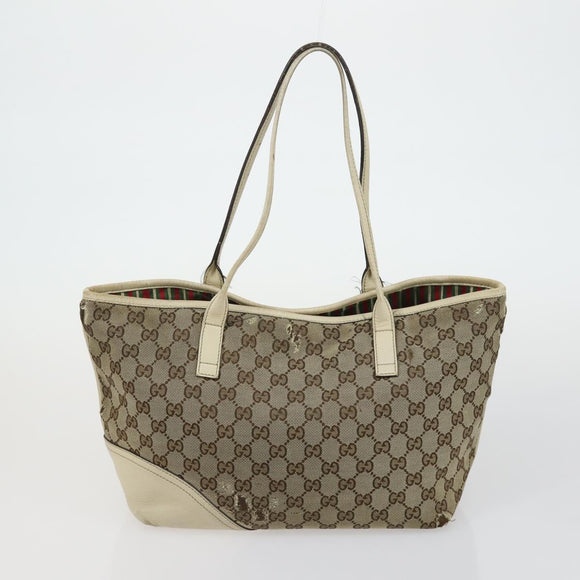 GUCCI GG Canvas GG Micro Supreme Bamboo Bag Leather PVC 4 Set Black Auth 163118