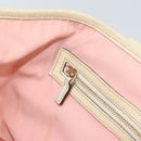 GUCCI GG Canvas Sherry Line Tote Bag Pink Gold 137896 Auth 163130-19
