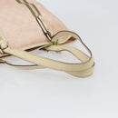 GUCCI GG Canvas Sherry Line Tote Bag Pink Gold 137896 Auth 163130-7
