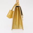 LOUIS VUITTON Monogram Vernis Spring Street Hand Bag Gris M91029 LV Auth 163132-5