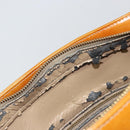 LOUIS VUITTON Monogram Vernis Houston Hand Bag Beige M91004 LV Auth 163133-10