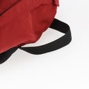 PRADA Backpack Nylon Red Auth 163137-7