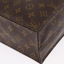 LOUIS VUITTON Monogram Sac Plat Hand Bag M51140 LV Auth 163139-15