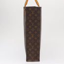 LOUIS VUITTON Monogram Sac Plat Hand Bag M51140 LV Auth 163139-3