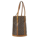 LOUIS VUITTON Monogram Bucket GM Shoulder Bag M42236 LV Auth 163140-1