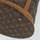 LOUIS VUITTON Monogram Bucket GM Shoulder Bag M42236 LV Auth 163140-14