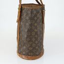 LOUIS VUITTON Monogram Bucket GM Shoulder Bag M42236 LV Auth 163140-3