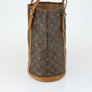 LOUIS VUITTON Monogram Bucket GM Shoulder Bag M42236 LV Auth 163140-4