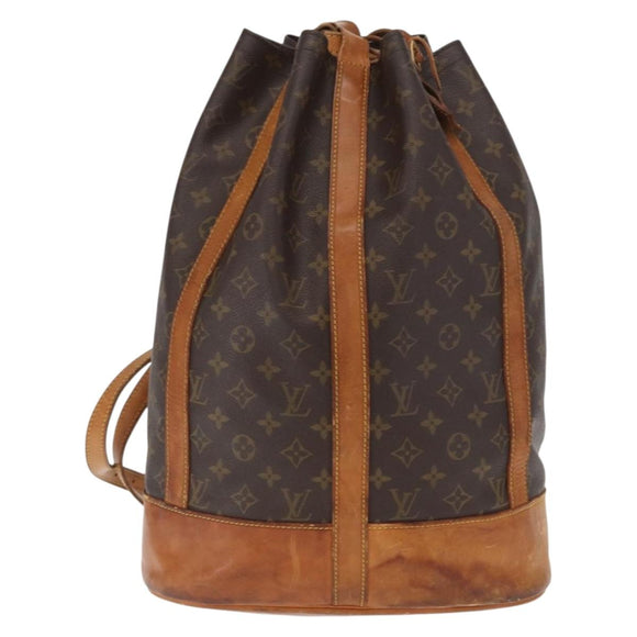 LOUIS VUITTON Monogram Randonnee GM Shoulder Bag M42244 LV Auth 163143