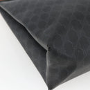 GUCCI GG Supreme Web Sherry Line Tote Bag PVC Black Gold 39 02 091 Auth 163144-14