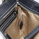 PRADA Shoulder Bag Canvas Beige Gold Auth 163147-19