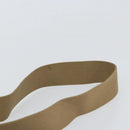 PRADA Shoulder Bag Canvas Beige Gold Auth 163147-8