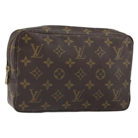 LOUIS VUITTON Monogram Trousse Toilette 23 Clutch Bag M47524 LV Auth 163148