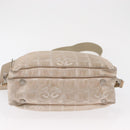 CHANEL New Travel line Hand Bag 2wat Beige CC Auth 163150-5