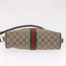 GUCCI Ophidia GG Supreme Web Sherry Line Tasche PVC Beige 517080 Auth 163153-6