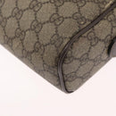 GUCCI Ophidia GG Supreme Web Sherry Line Tasche PVC Beige 517080 Auth 163153-17