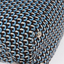 PRADA Tote Bag Nylon Light Blue Silver Auth 163159-16