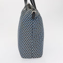 PRADA Tote Bag Nylon Light Blue Silver Auth 163159-3