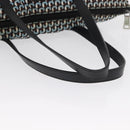 PRADA Tote Bag Nylon Light Blue Silver Auth 163159-7