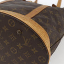LOUIS VUITTON Monogram Bucket GM Shoulder Bag M42236 LV Auth 163165-14