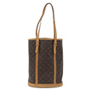 LOUIS VUITTON Monogram Bucket GM Shoulder Bag M42236 LV Auth 163165-13