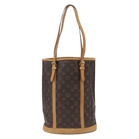 LOUIS VUITTON Monogram Bucket GM Shoulder Bag M42236 LV Auth 163165