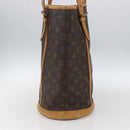 LOUIS VUITTON Monogram Bucket GM Shoulder Bag M42236 LV Auth 163165-4