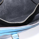 LOUIS VUITTON Epi Porte Documents Voyage Business Bag Blue M54475 Auth 163171-11