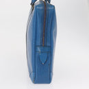 LOUIS VUITTON Epi Porte Documents Voyage Business Bag Blue M54475 Auth 163171-4