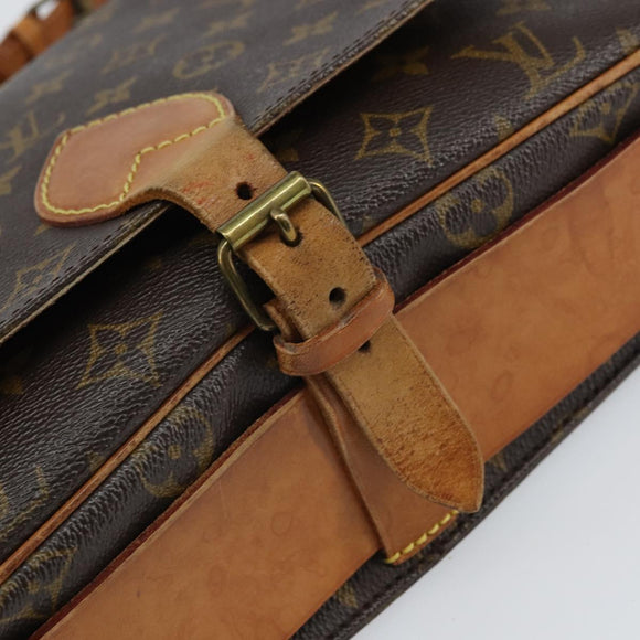 LOUIS VUITTON Monogram Cartouchiere GM Shoulder Bag M51252 LV Auth 163177