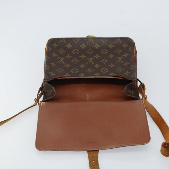 LOUIS VUITTON Monogram Cartouchiere GM Shoulder Bag M51252 LV Auth 163177