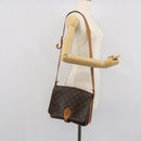 LOUIS VUITTON Monogram Cartouchiere GM Shoulder Bag M51252 LV Auth 163177-26