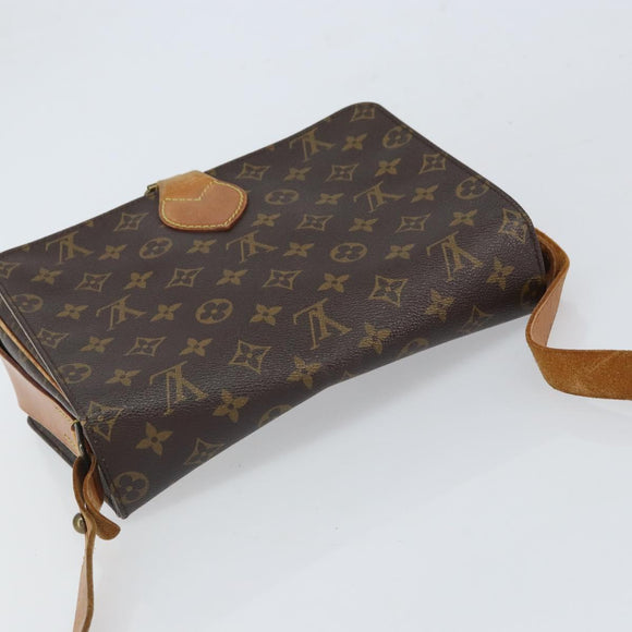 LOUIS VUITTON Monogram Cartouchiere GM Shoulder Bag M51252 LV Auth 163177